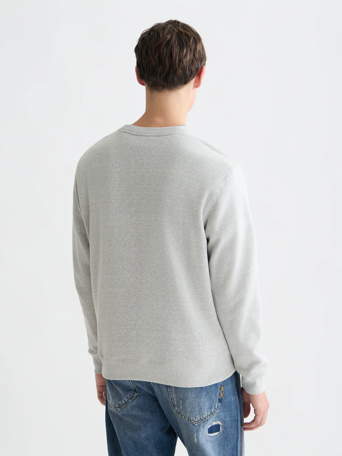 Melange sweatshirt - Image 4