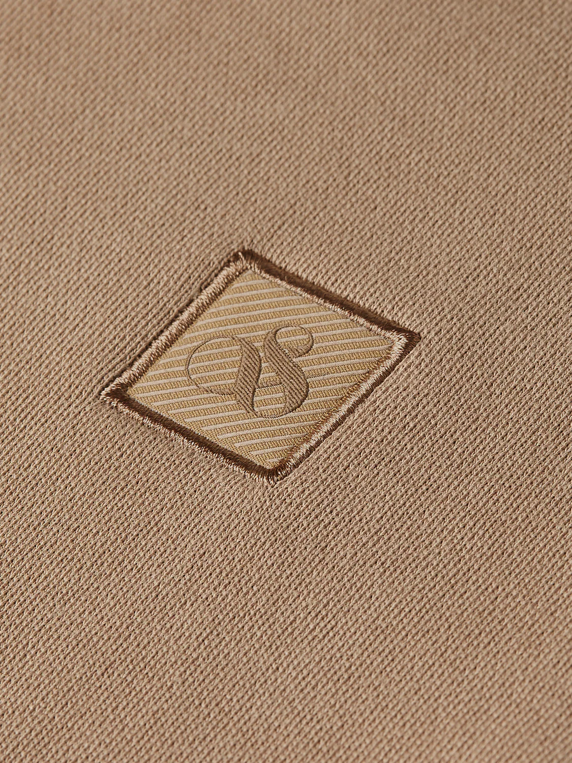 Logo badge zip-up hoodie - Image 7