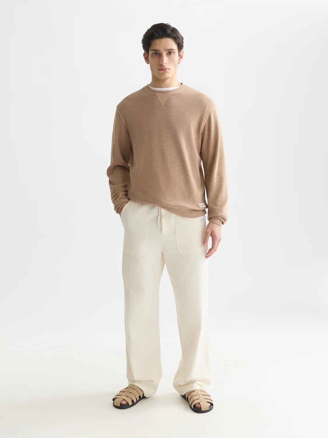 Garment-dyed sweatshirt - Image 2