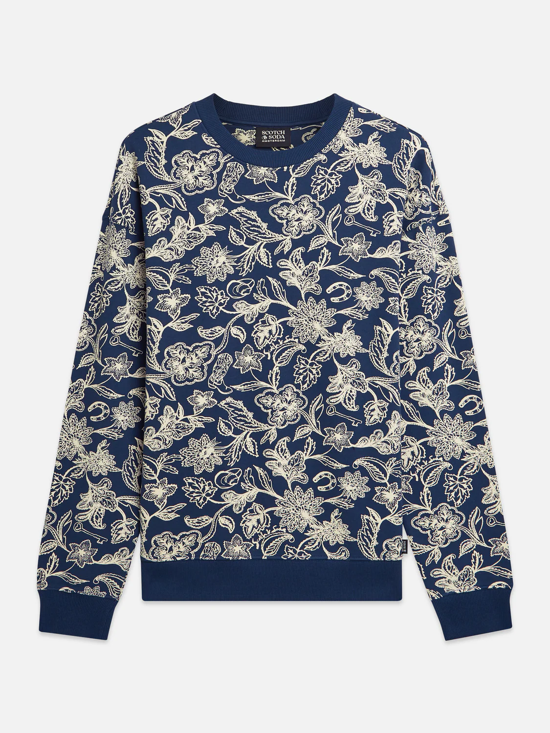 Printed relaxed sweatshirt - Image 5