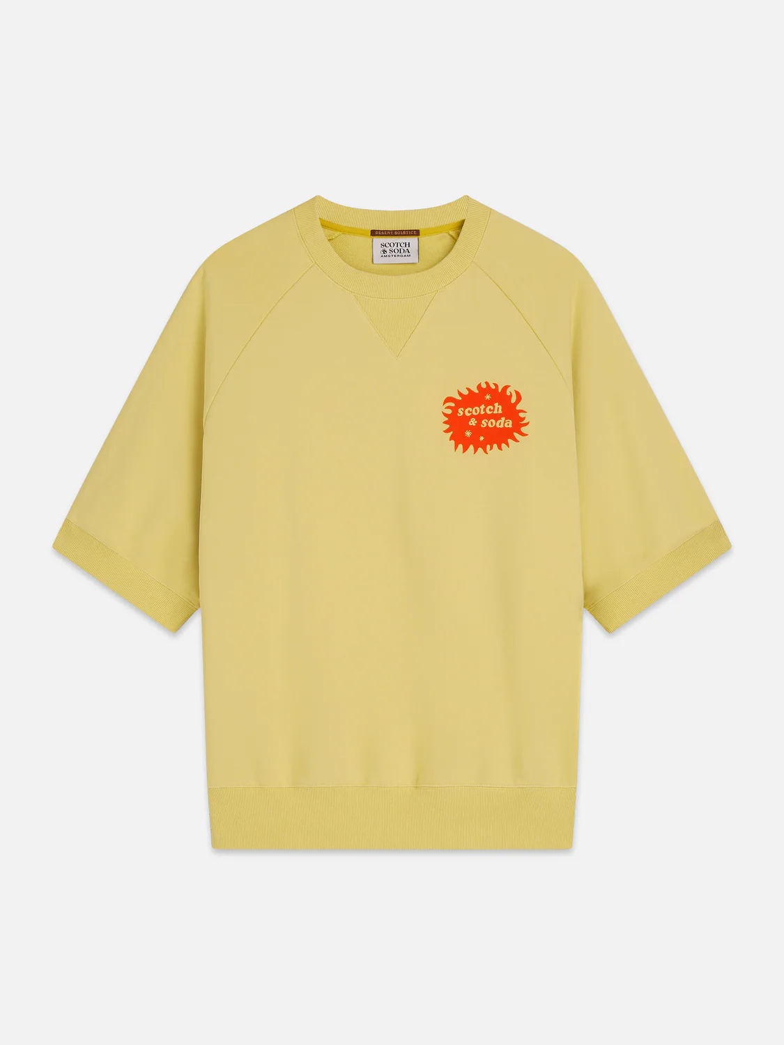 artwork loose short sleeve sweatshirt - Image 5