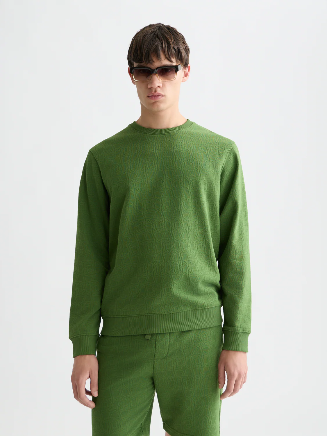 Jacquard sweatshirt