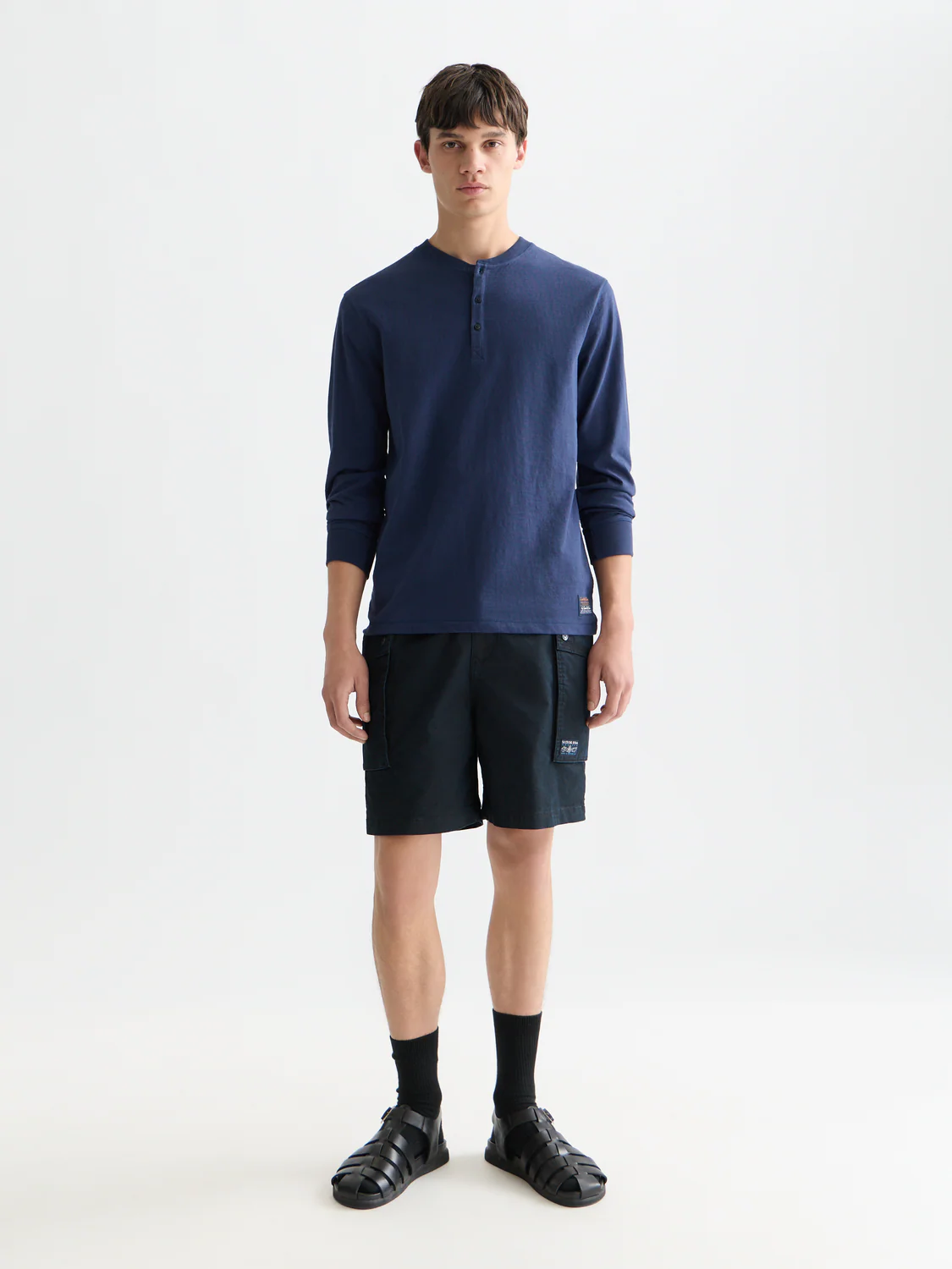 Henley long sleeve top - Image 2