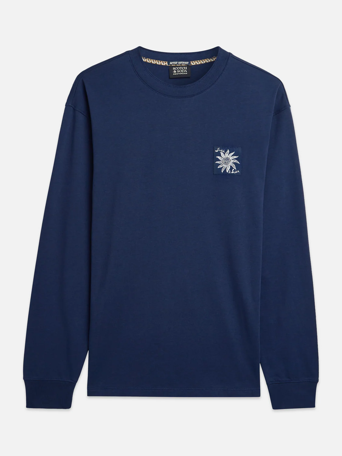 Artwork relaxed long sleeve top - Image 5