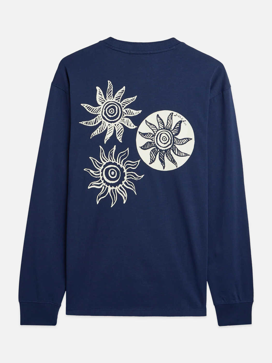 Artwork relaxed long sleeve top - Image 6