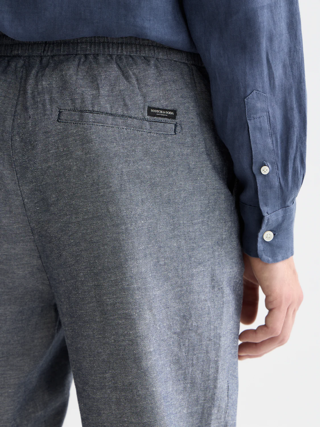 Seasonal Essentials Warren cotton linen jogger - Image 10