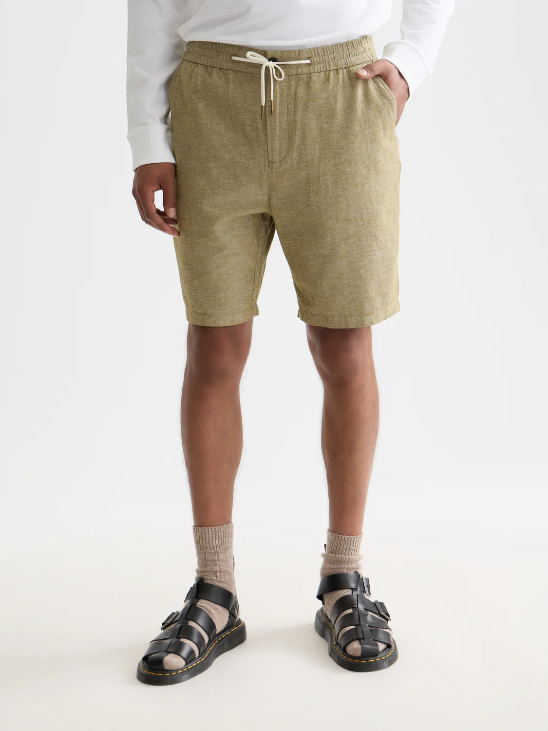 Seasonal Essentials Fave cotton linen chino shorts - Image 9