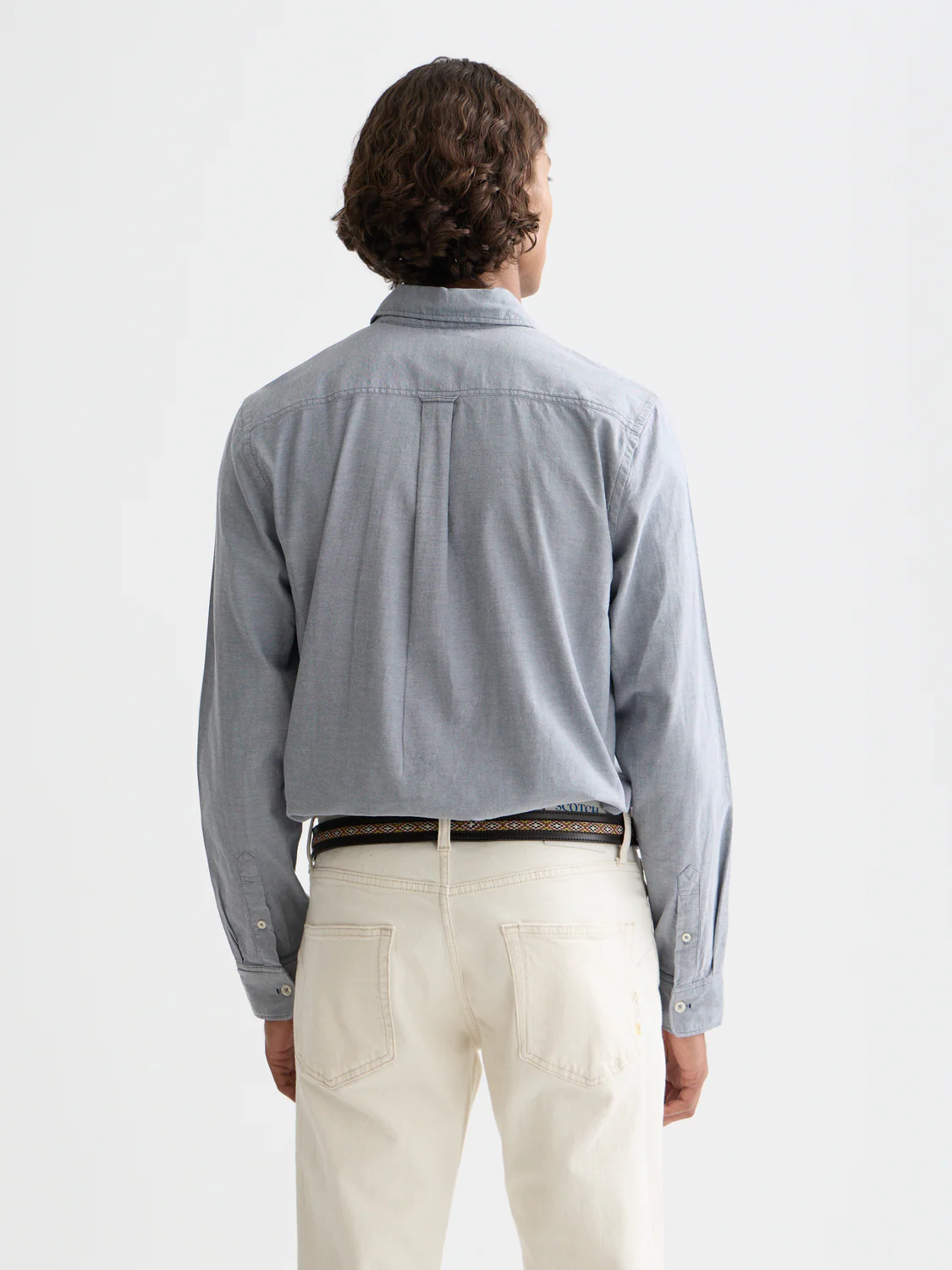 Seasonal Essentials solid oxford shirt - Image 4