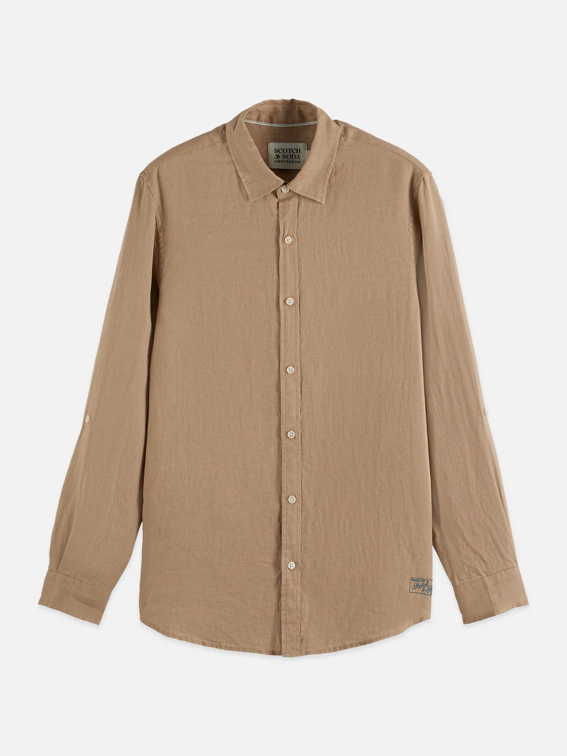Seasonal Essentials linen shirt - Image 5