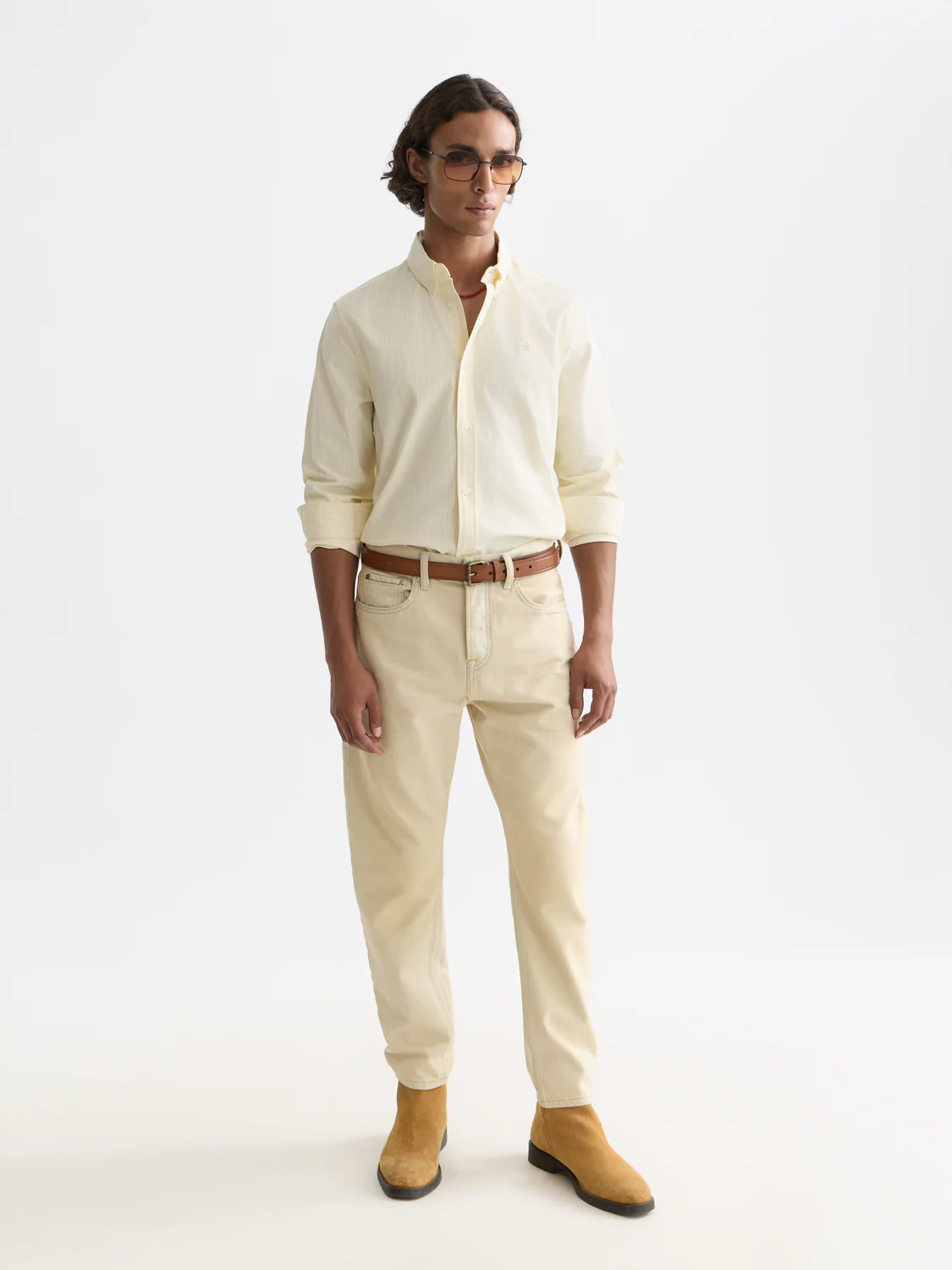 Seasonal Essentials striped oxford shirt - Image 2