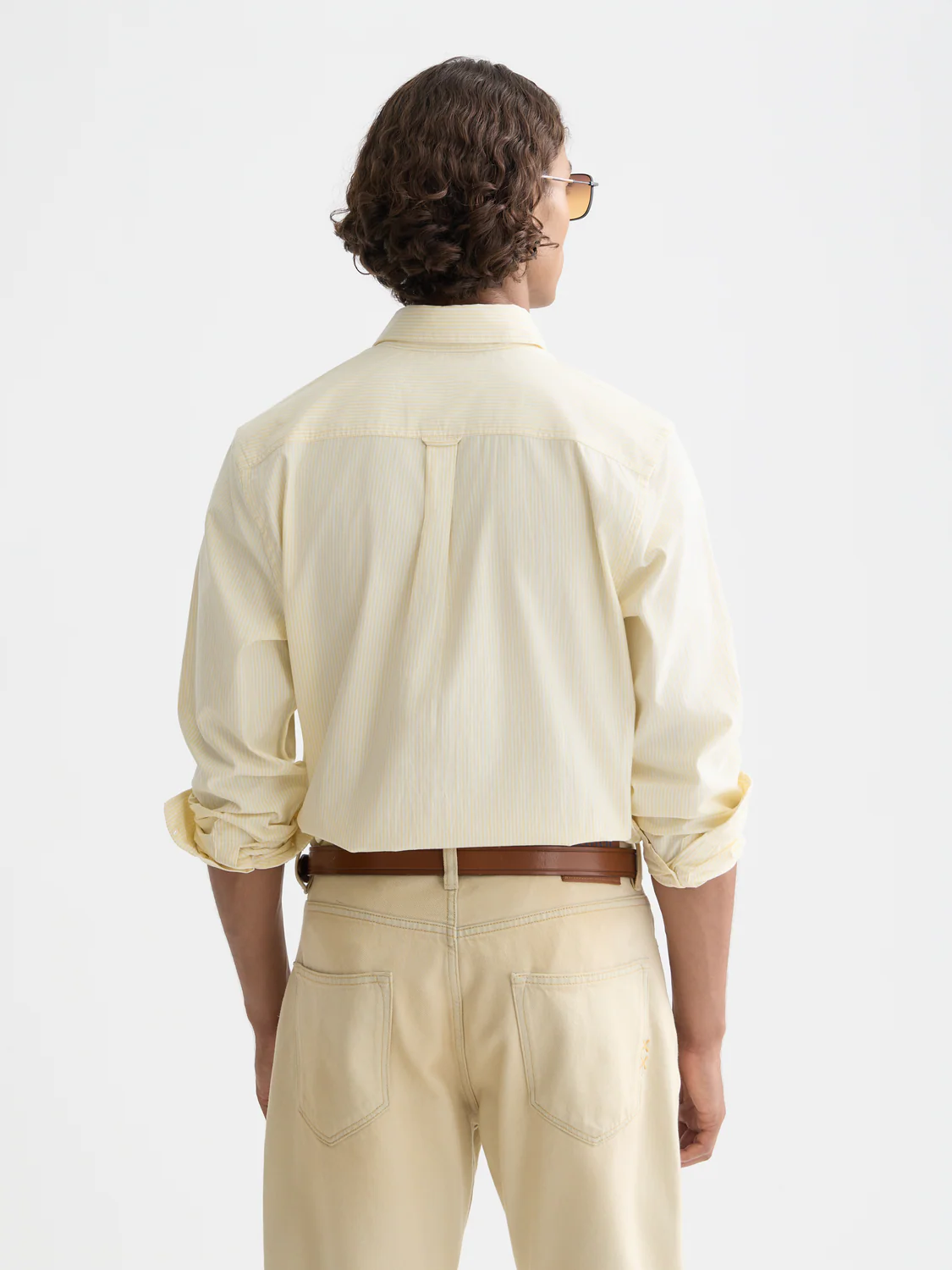 Seasonal Essentials striped oxford shirt - Image 4