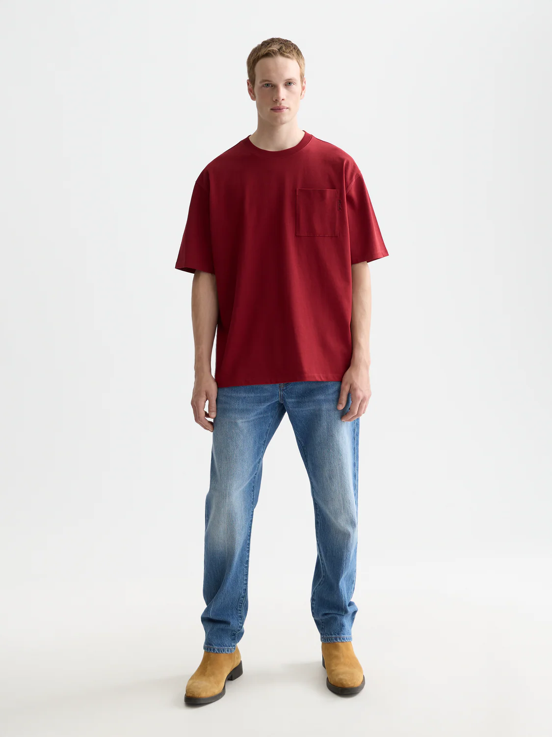 Seasonal Essentials 3 crosses pocket loose T-shirt - Image 16