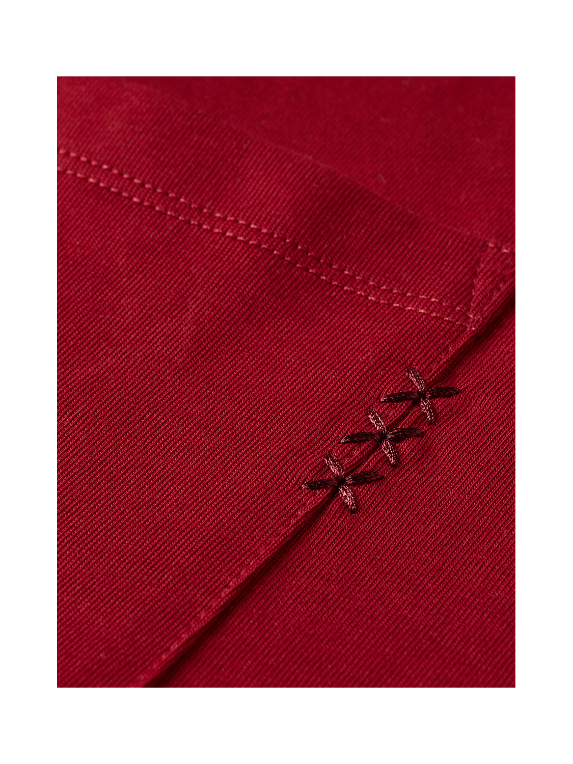 Seasonal Essentials 3 crosses pocket loose T-shirt - Image 21