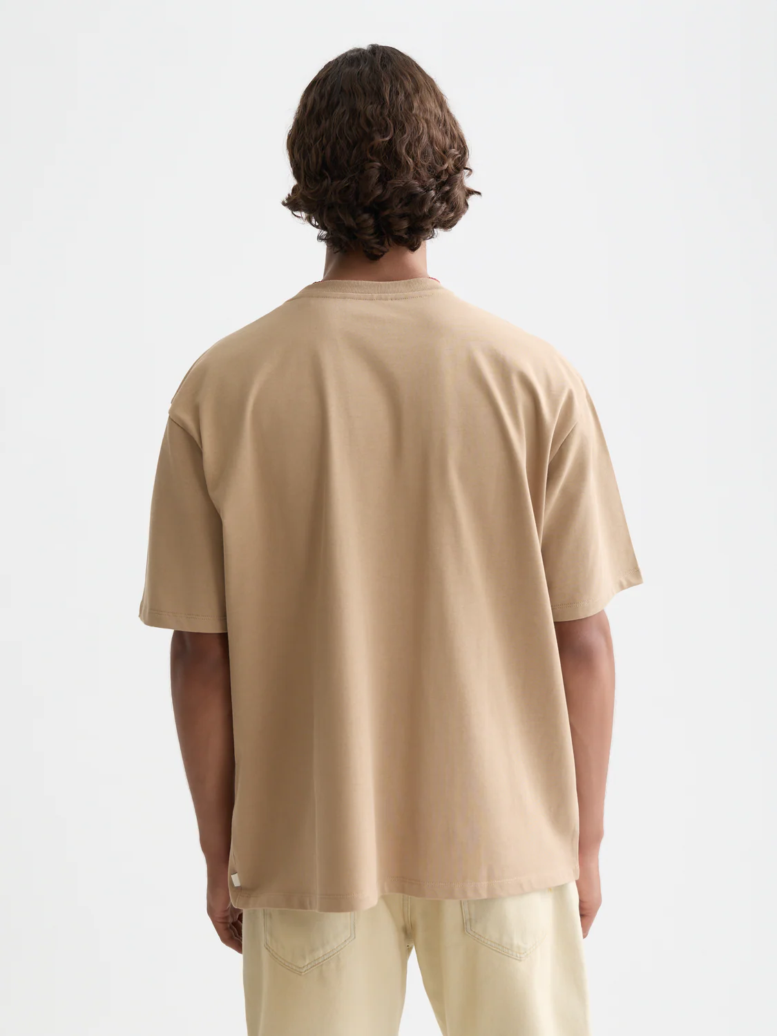 Seasonal Essentials 3 crosses pocket loose T-shirt - Image 4