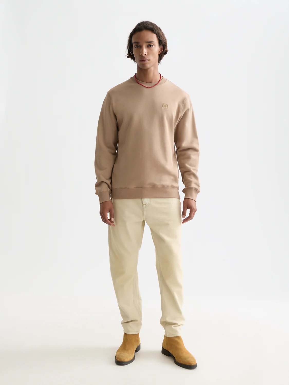 Seasonal core logo badge regular-fit sweatshirt - Image 2