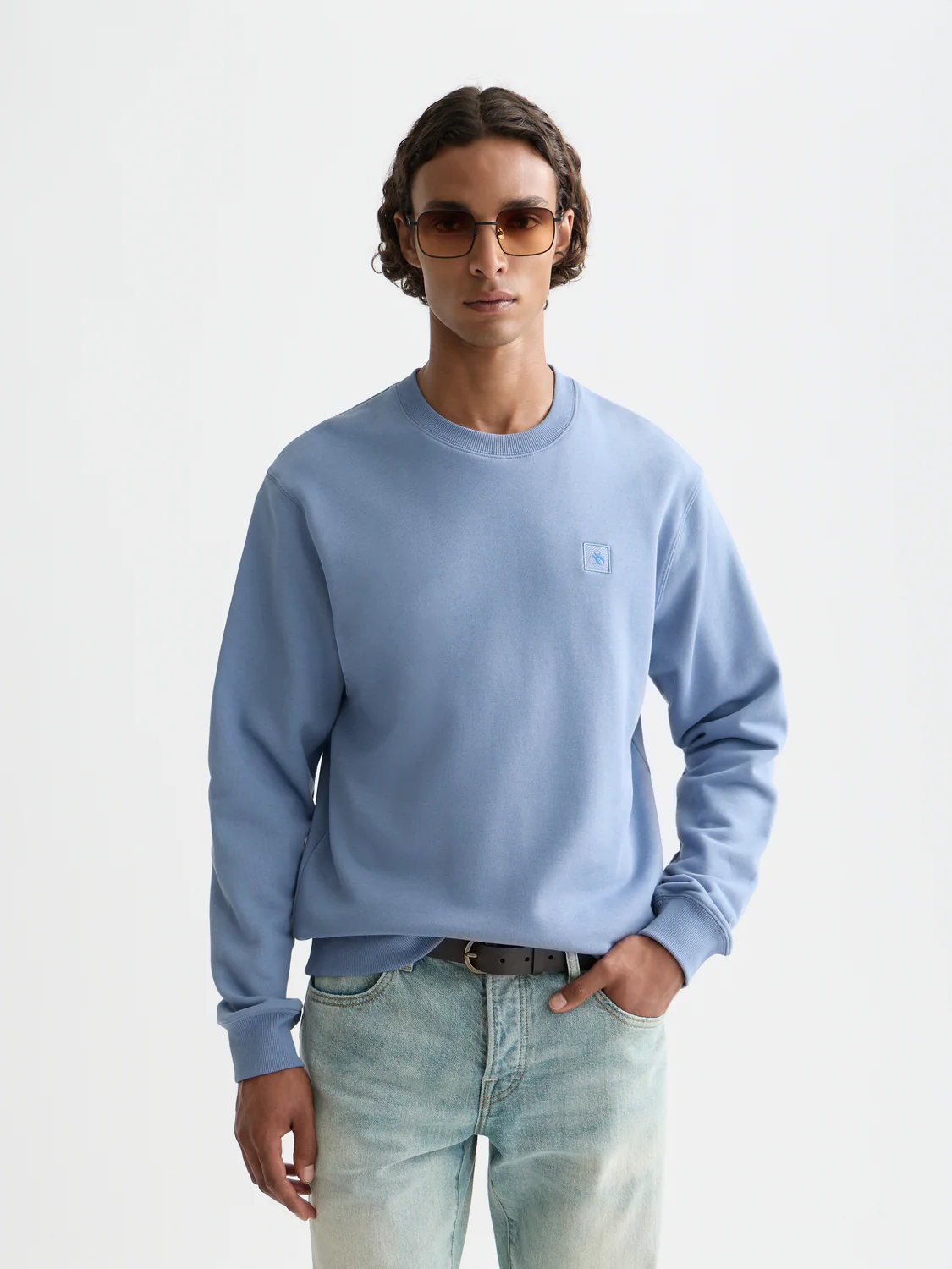 Seasonal core logo badge regular-fit sweatshirt - Image 8