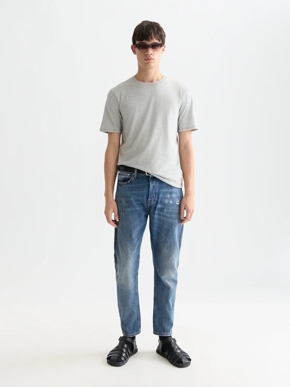 Dean loose tapered denim