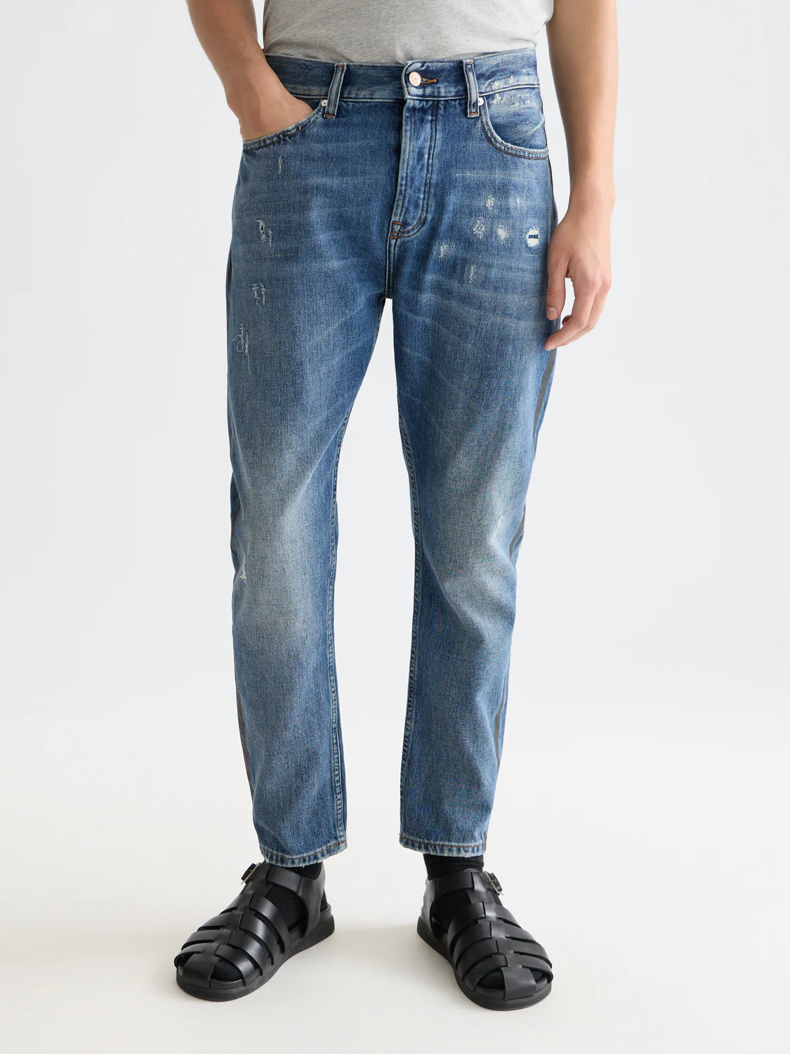 Dean loose tapered denim - Image 2