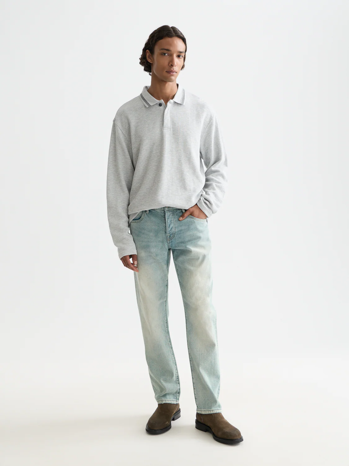 The Zee straight denim