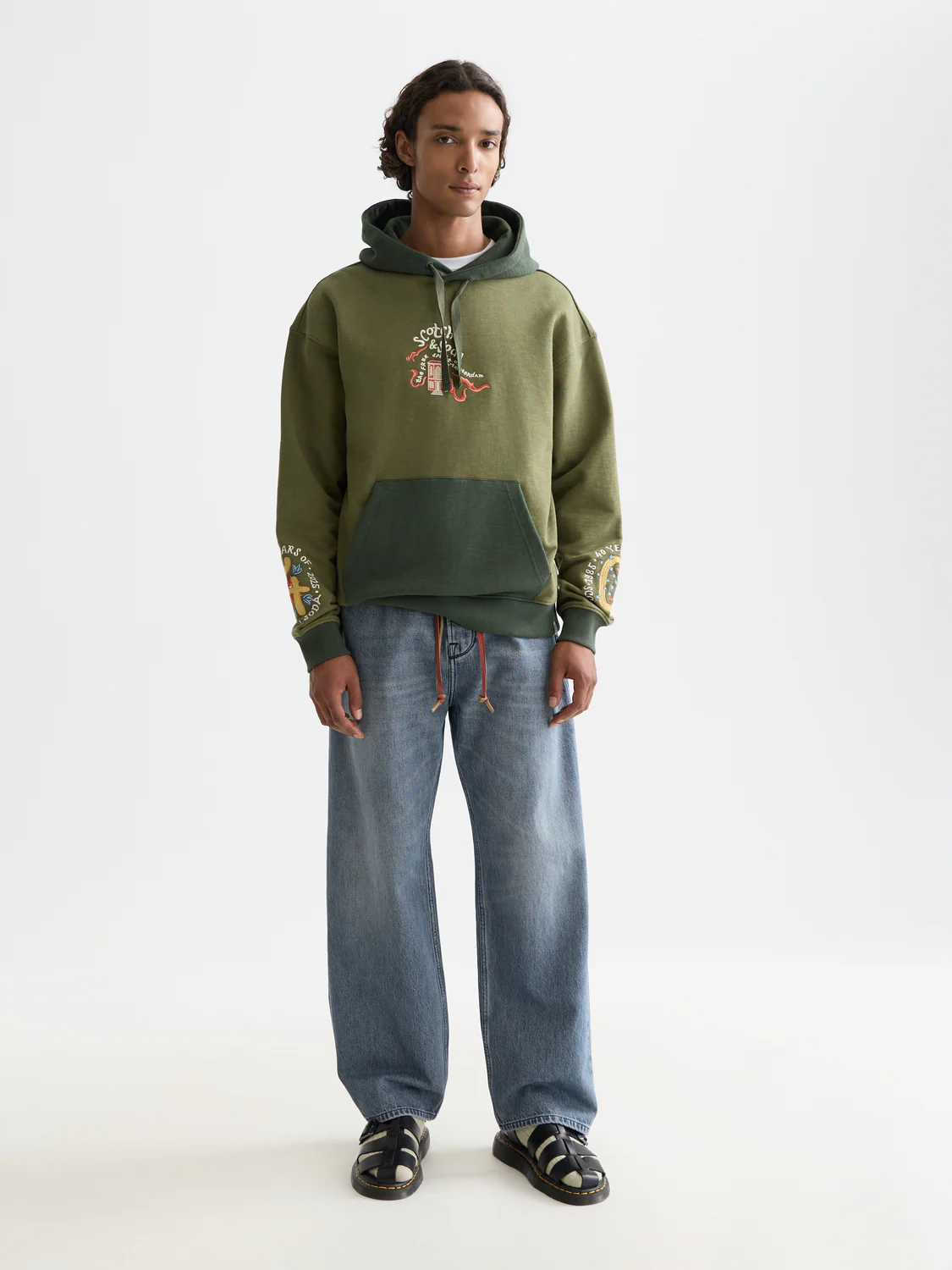 40th Anniversary Embroidered Relaxed Hoodie - Image 2