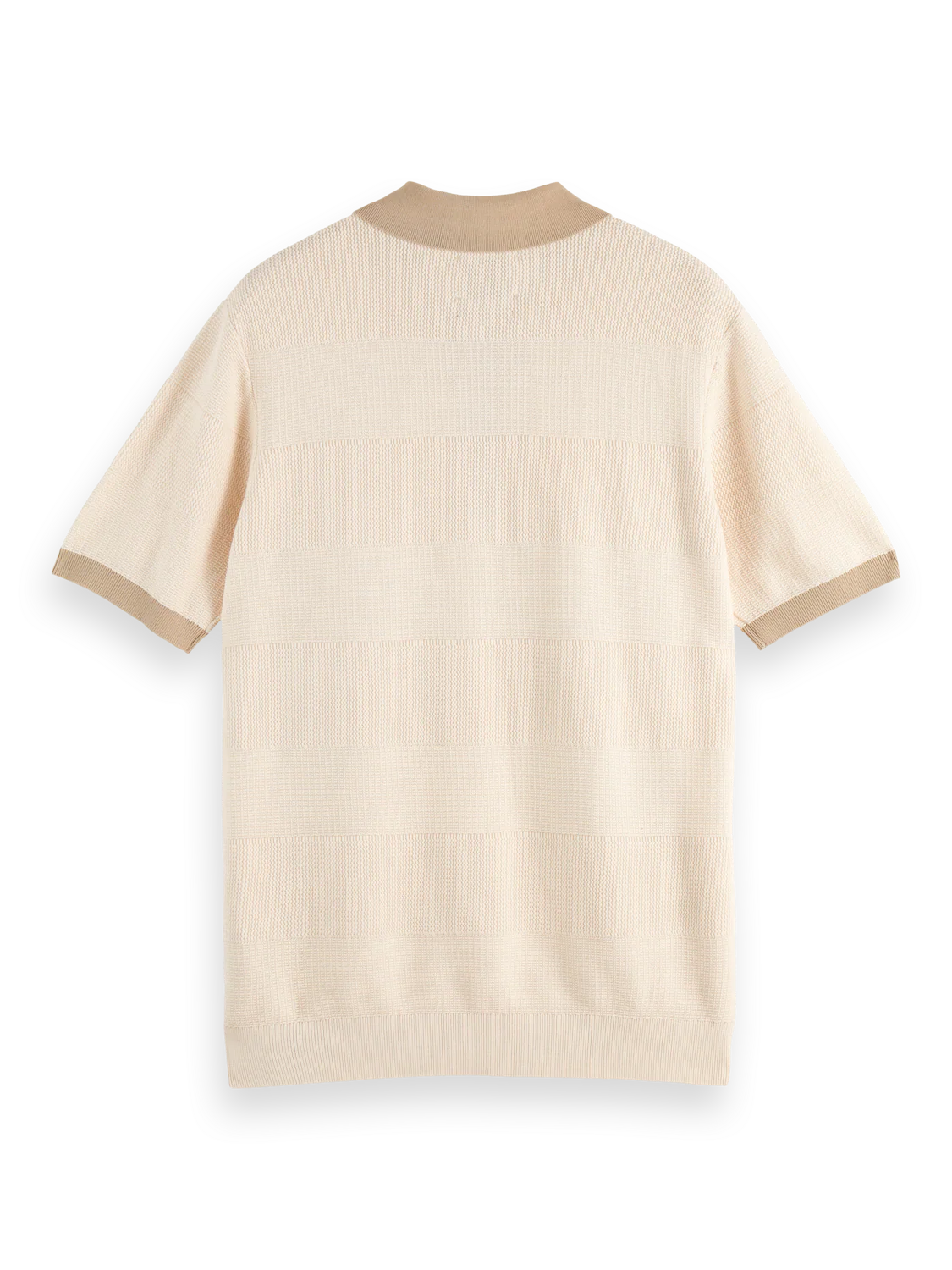 Knitted striped polo - Image 13