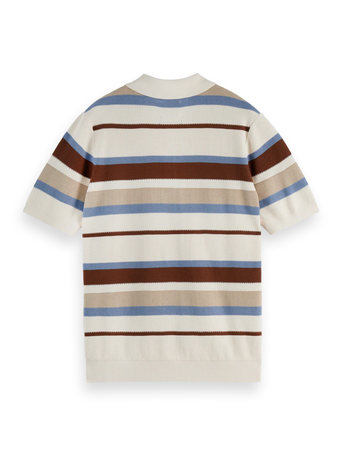 knitted striped polo - Image 6