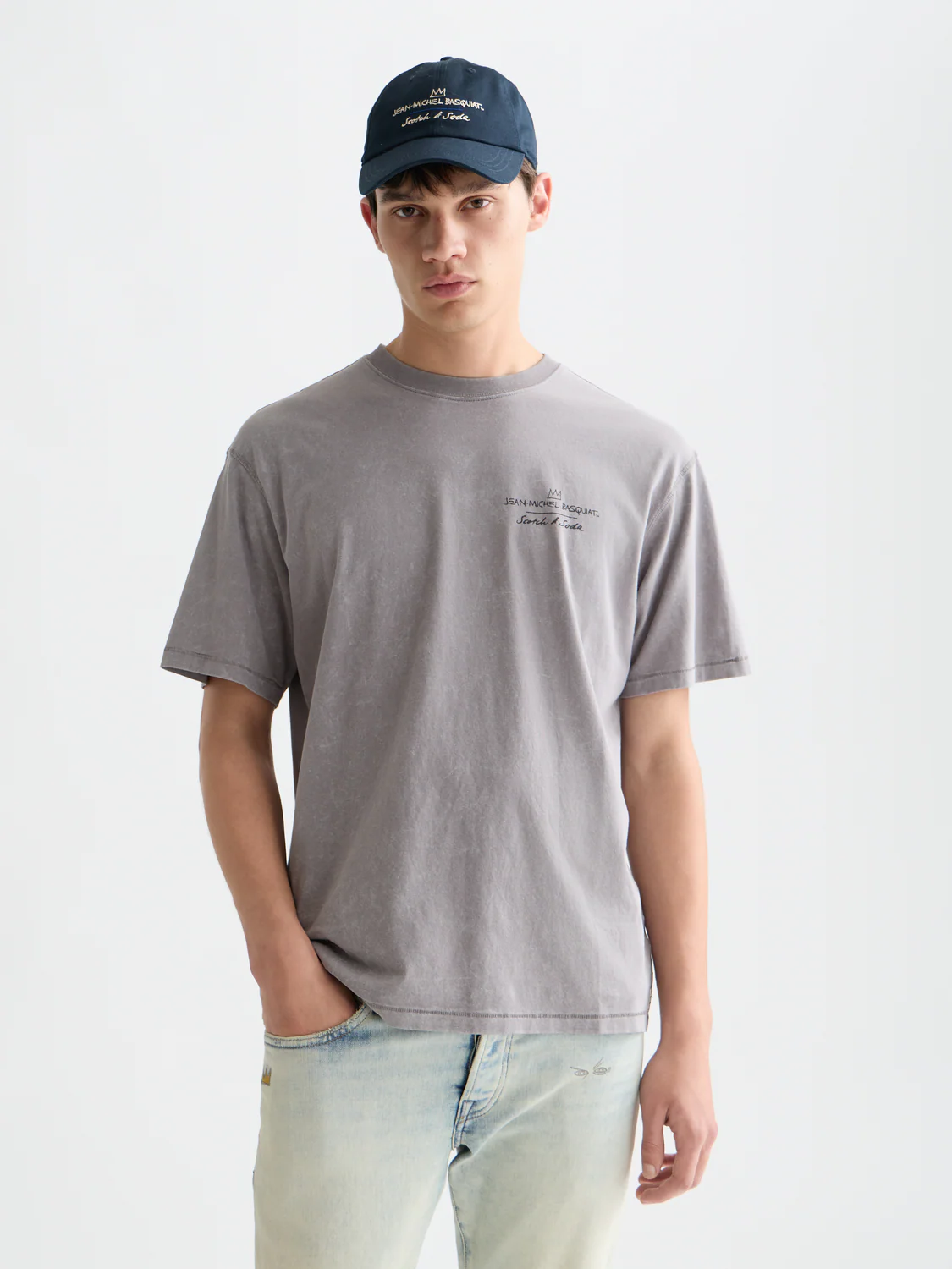 Scotch & Soda x Basquiat Artwork Relaxed T-Shirt