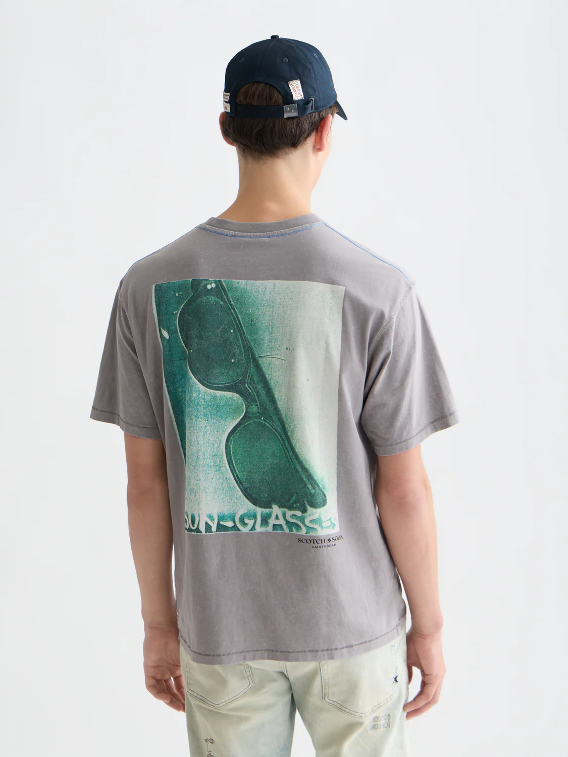 Scotch & Soda x Basquiat Artwork Relaxed T-Shirt - Image 4