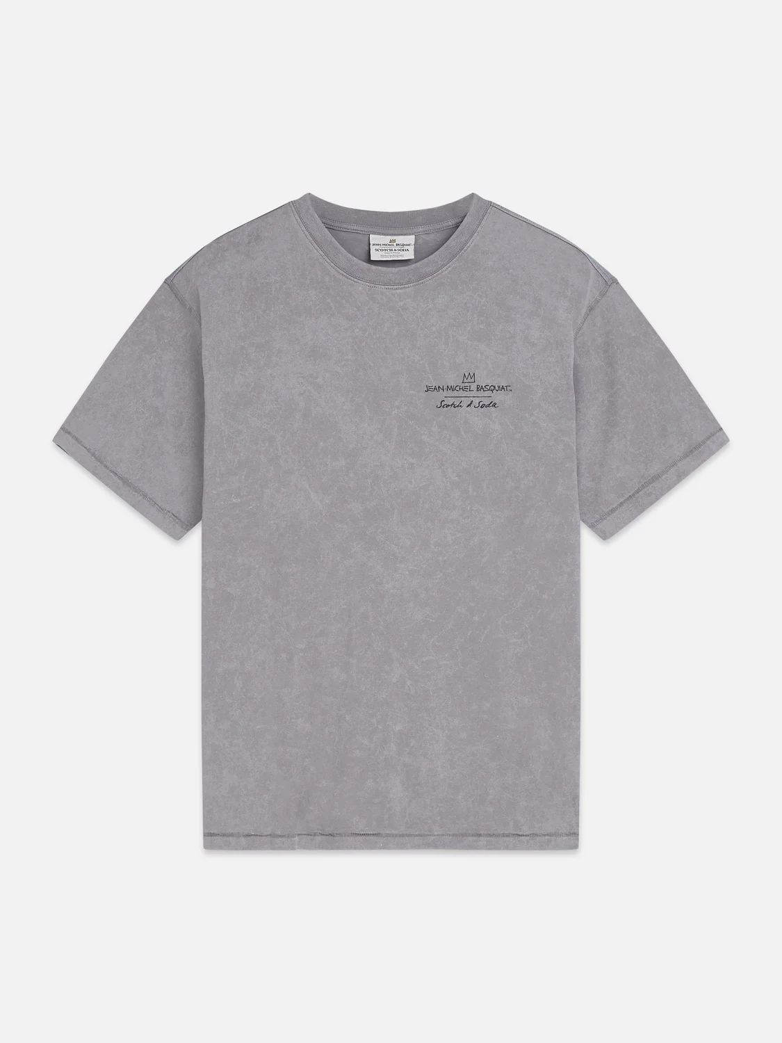 Scotch & Soda x Basquiat Artwork Relaxed T-Shirt - Image 5