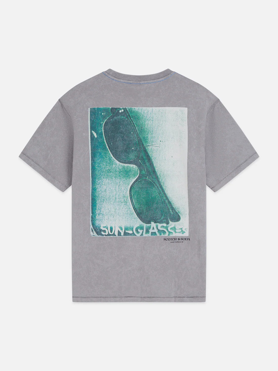 Scotch & Soda x Basquiat Artwork Relaxed T-Shirt - Image 6