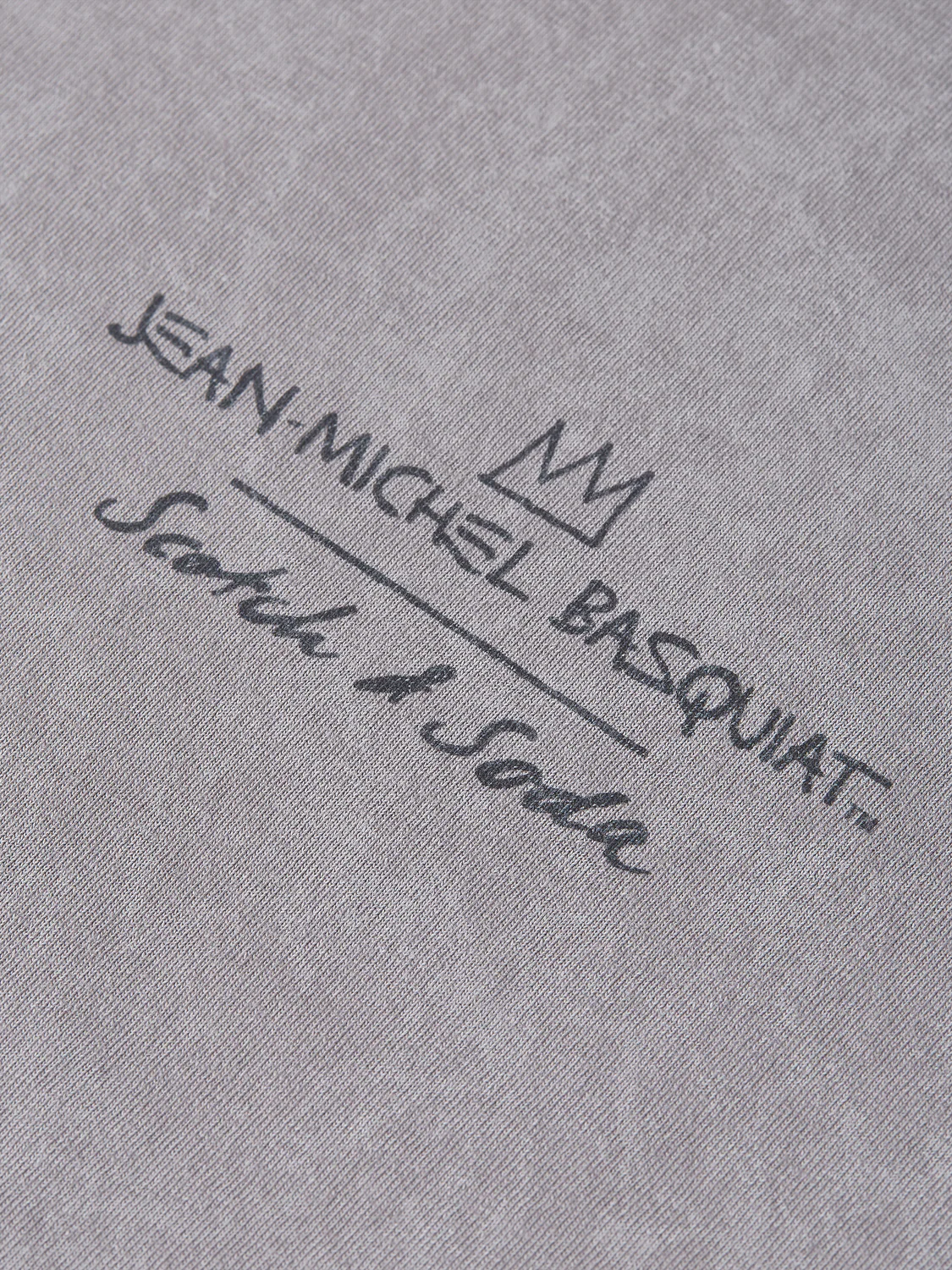 Scotch & Soda x Basquiat Artwork Relaxed T-Shirt - Image 7