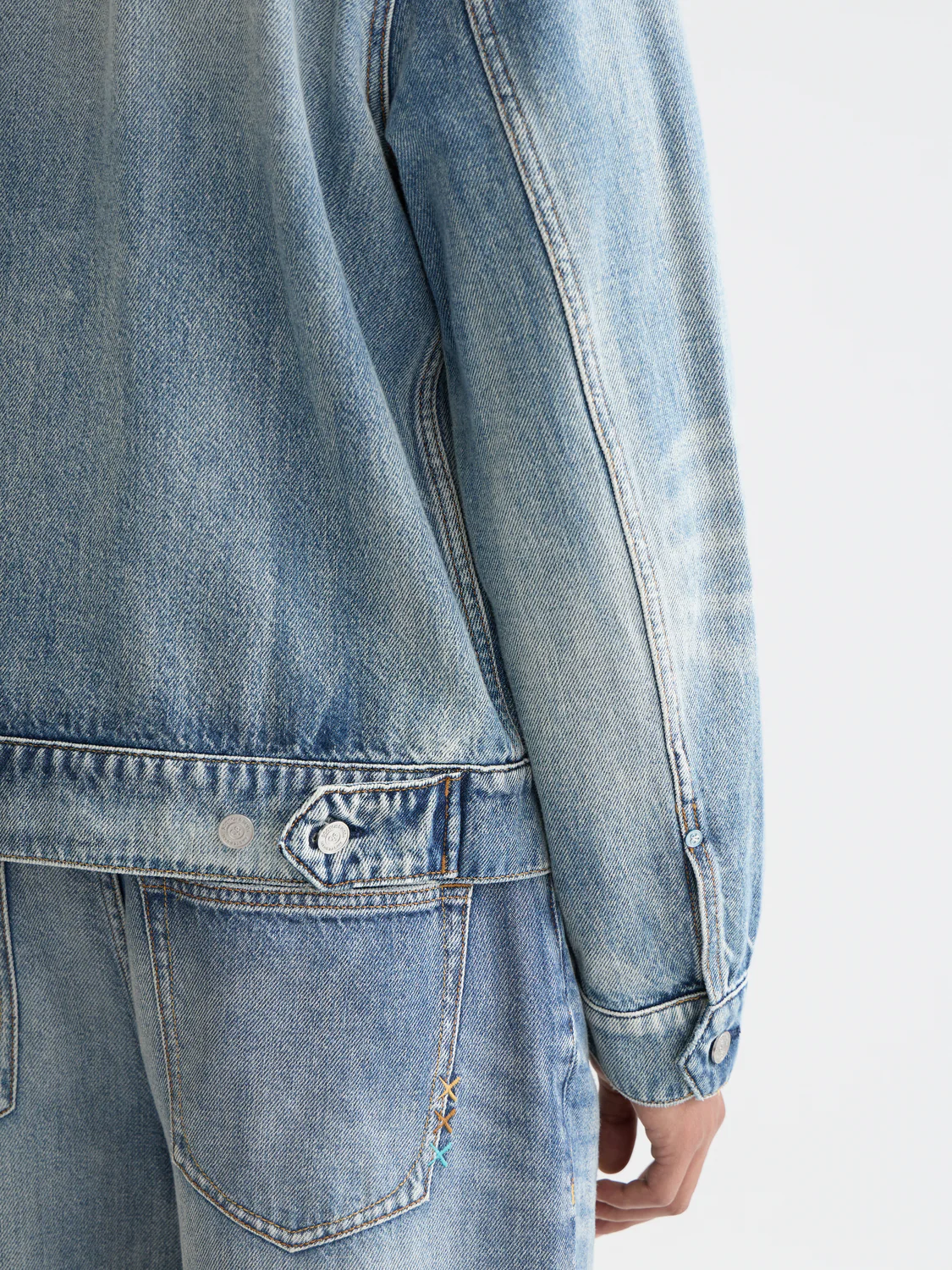 Washed denim ranch jacket - Image 3