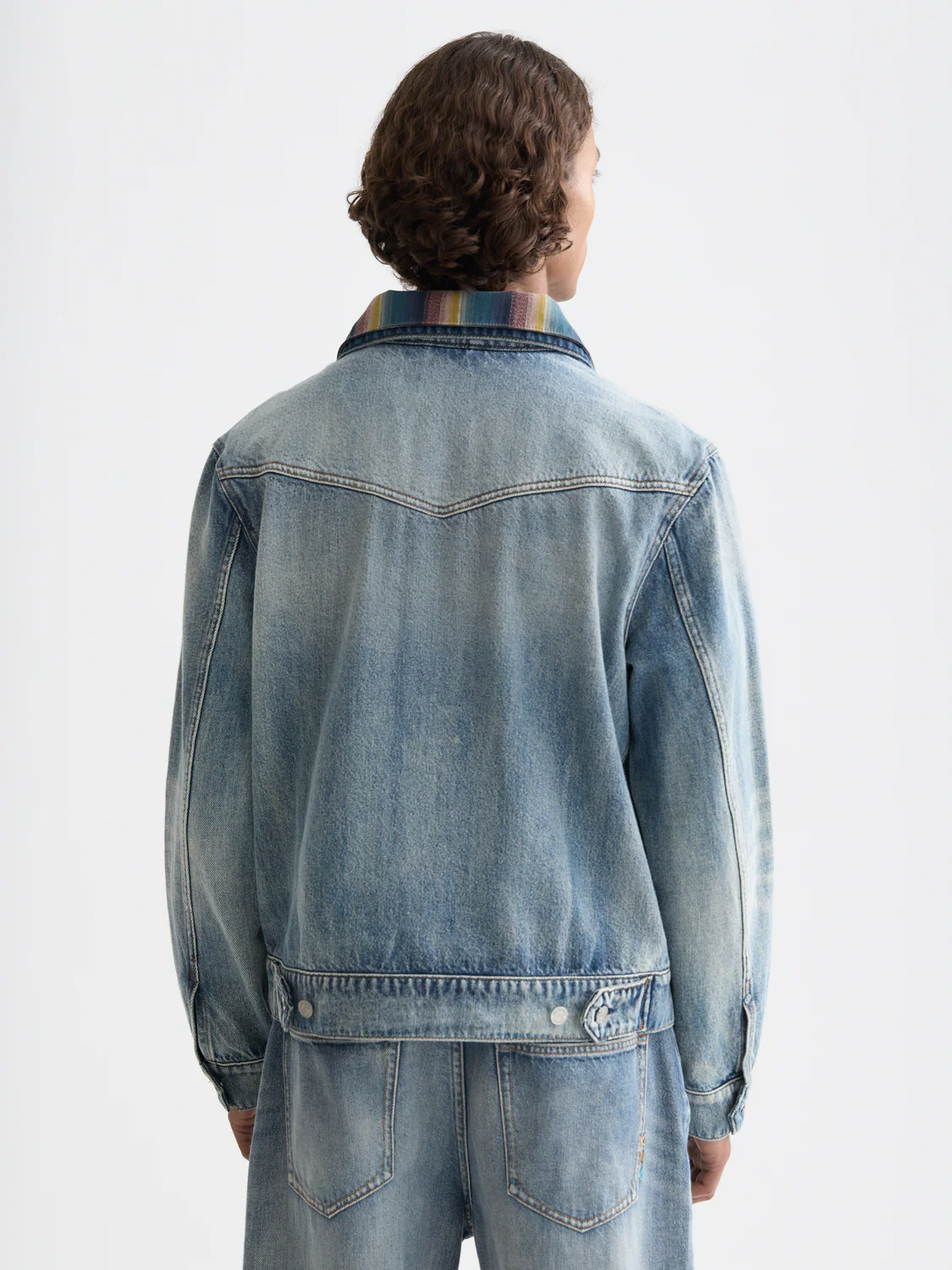 Washed denim ranch jacket - Image 4