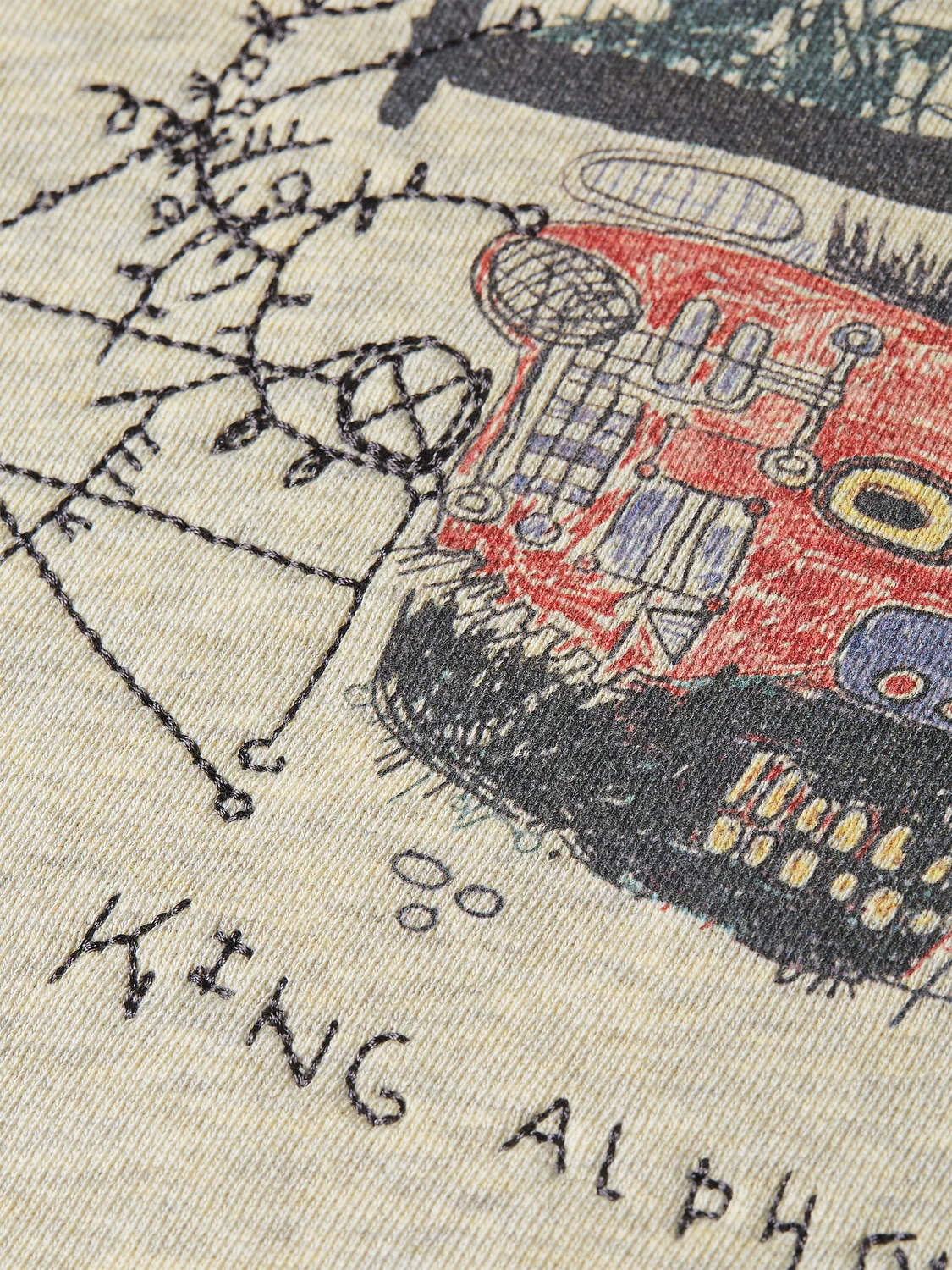 Scotch & Soda x Basquiat Washed Artwork Hoodie - Image 6