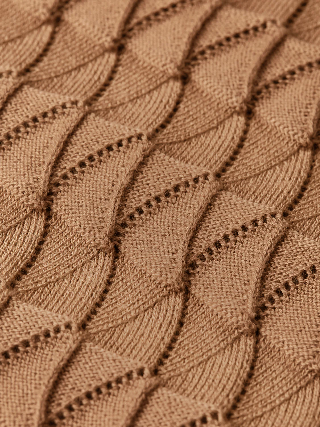Pointelle dropped shoulder pullover - Image 7