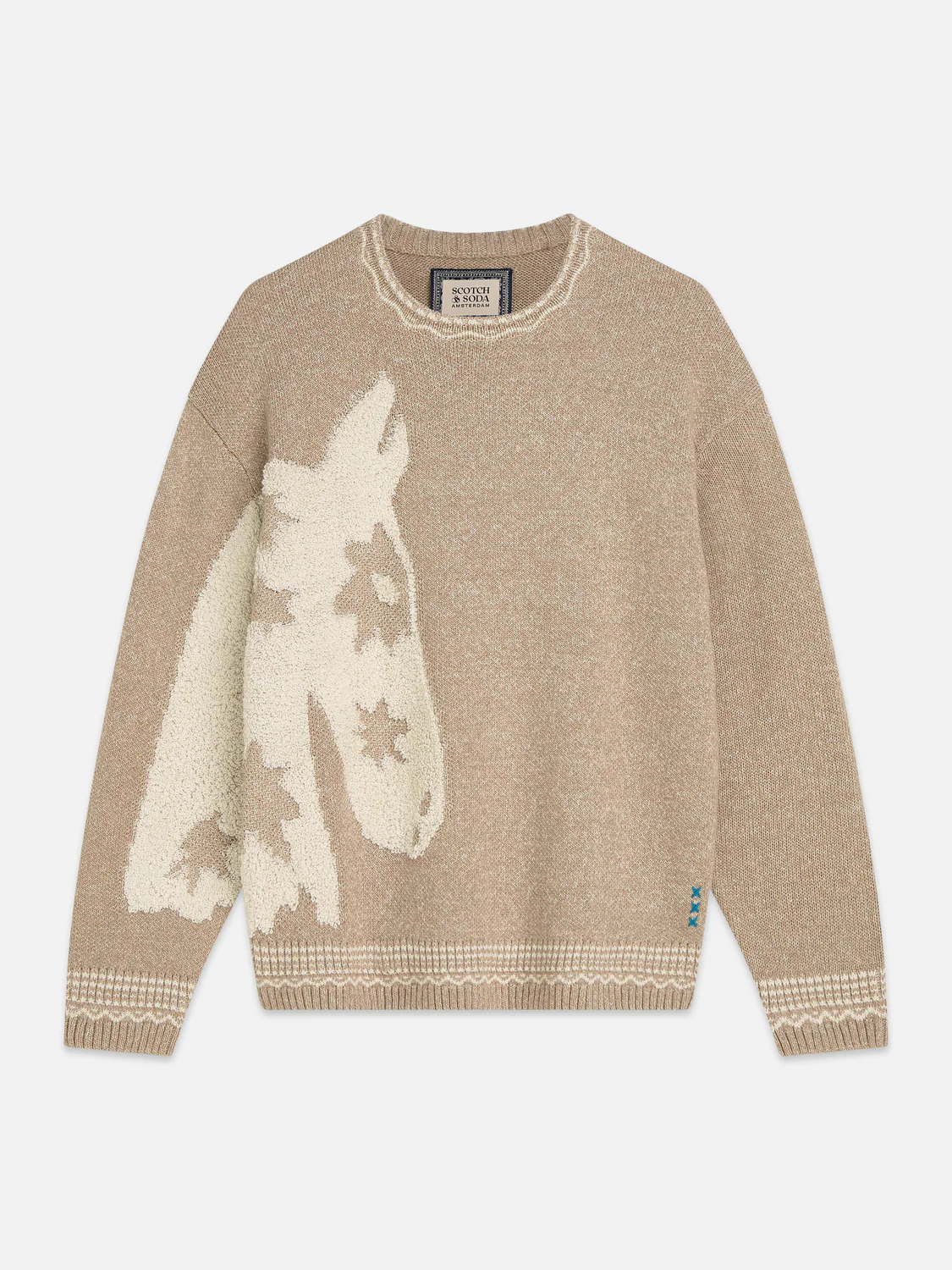 Jacquard loose pullover - Image 5