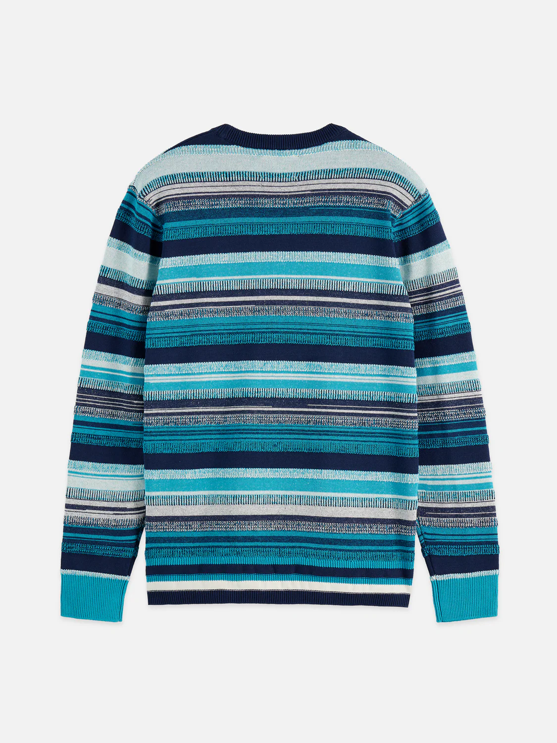 Striped knitted pullover - Image 6