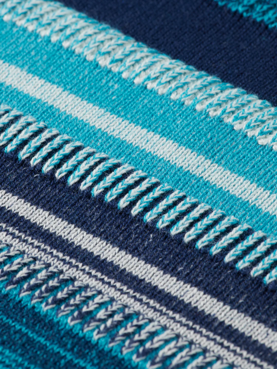Striped knitted pullover - Image 7