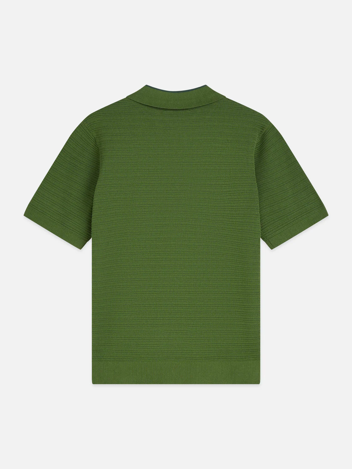 Structured knitted polo - Image 13