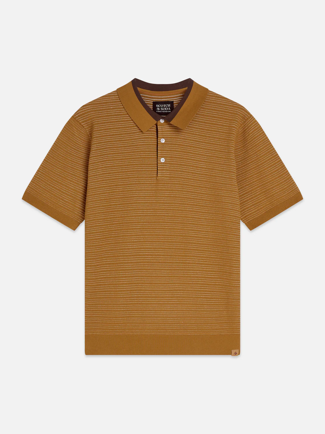 Structured knitted polo - Image 19