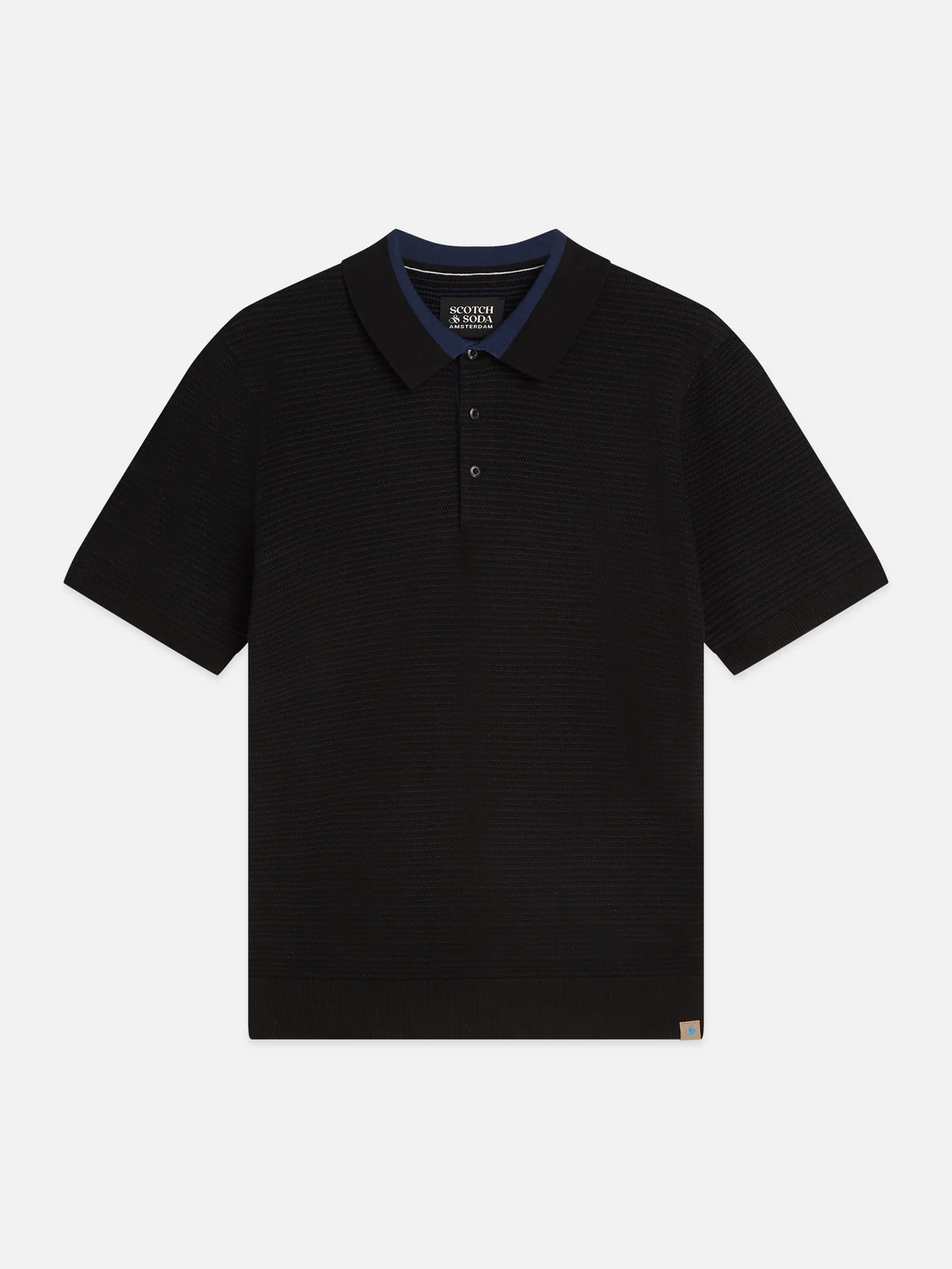 Structured knitted polo - Image 5