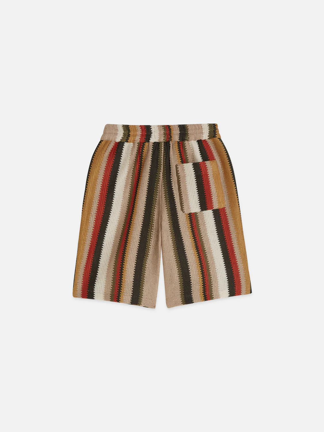 Boys Multicolour striped shorts - Image 2
