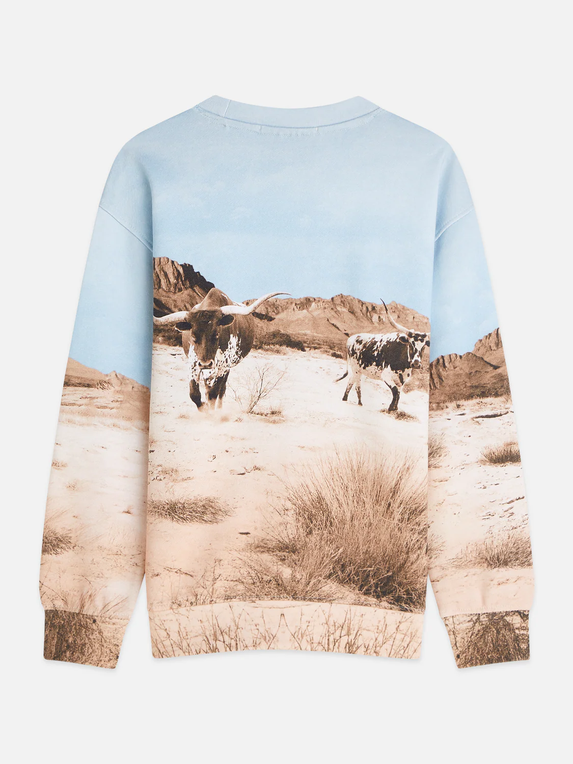 Boys desert print artwork relaxed sweatshirt - Image 2