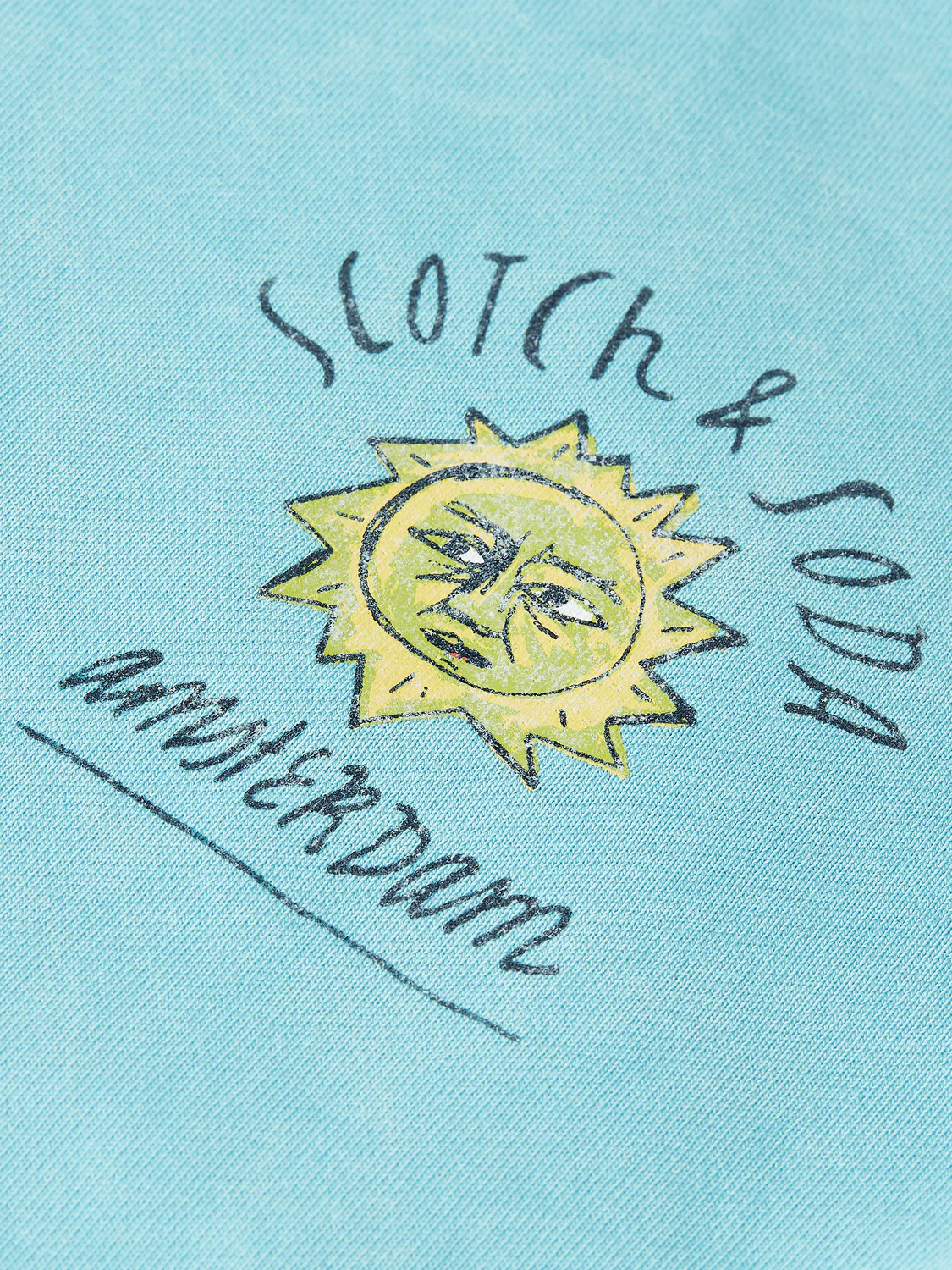 Boys artwork short sleeve washed sweatshirt - Image 3