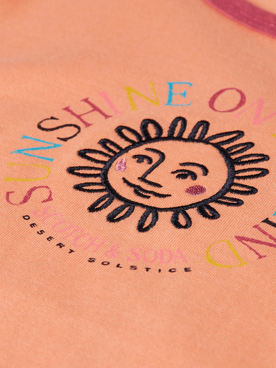 Girls artwork ringer T-shirt - Image 3