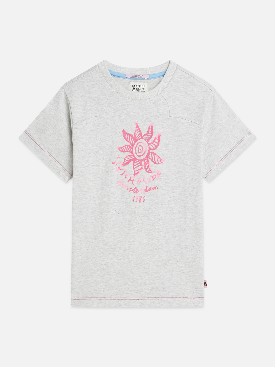 Girls artwork relaxed T-shirt