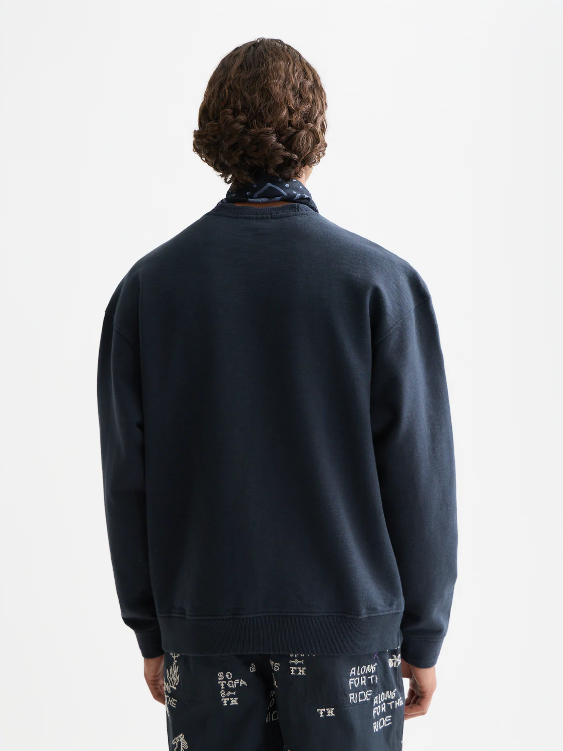 Cross stitch artwork relaxed sweatshirt - Image 4