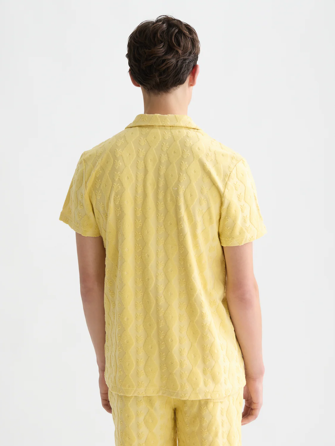 Terry jacquard short sleeve shirt - Image 4