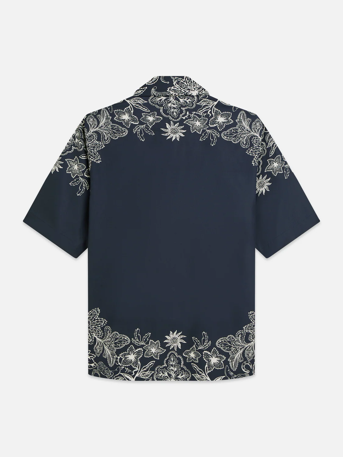 Printed relaxed short sleeve shirt - Image 6