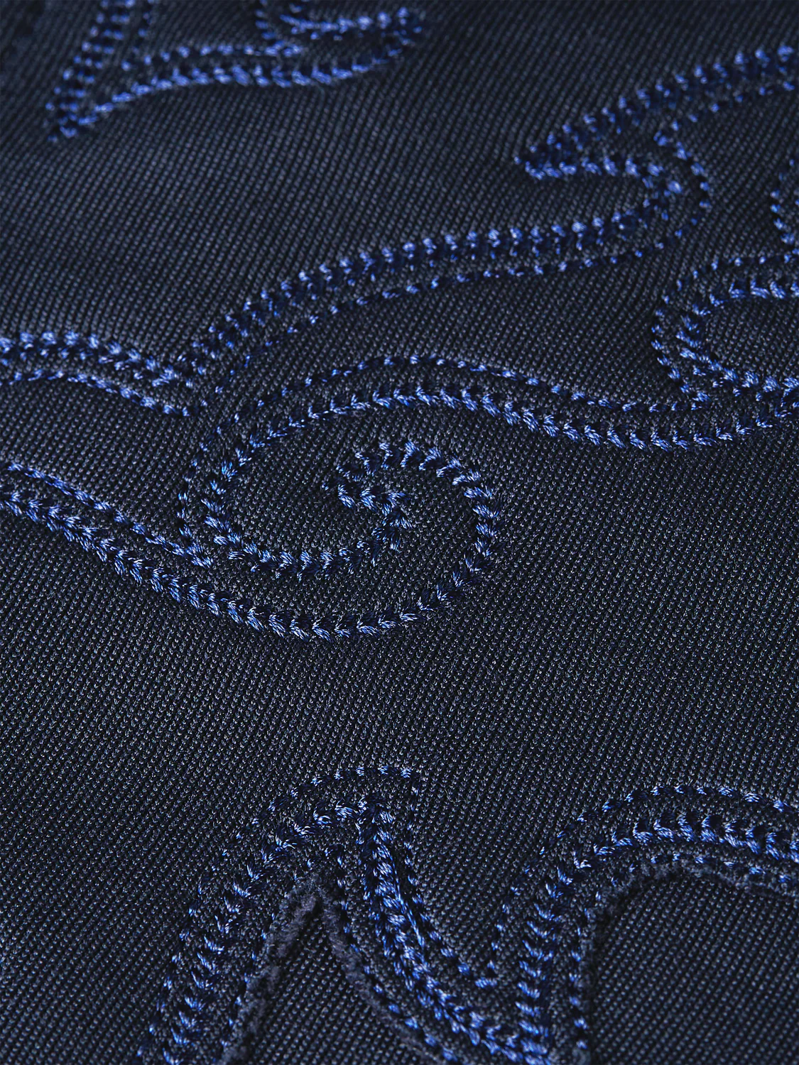Interlock embroidered relaxed zip-up track top - Image 7